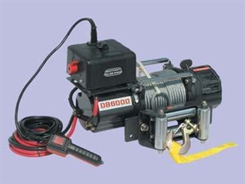 DB6000 - 12V 6,000Lbs - Britpart Pulling Power Winch - 2.7Kw Permanent Magnet Motor