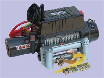 DB9500I - 12V 9,500Lbs - Britpart Pulling Power Winch - 3.6Kw Heavy Duty Series Wound Dc Motor