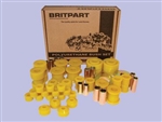 DC7004 - LWB Poly Bush Kit In Yellow By Britpart - Full Vehicle Kit For Series 3