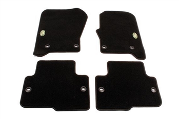 EAH500010PVJ - Carpet Set in Ebony Black - For Discovery 3, Genuine Land Rover - Right Hand Drive - Fits up to end of 2007