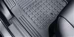 EAH500052PMA - Premium Black Rubber Mat Set - For Discovery 3, Genuine Land Rover (RHD) - Up to 2008