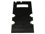 EAH500520 - Fits Defender 110 Station Wagon Loadspace Rubber Mat - For 110 from 2007 with 7 Seats