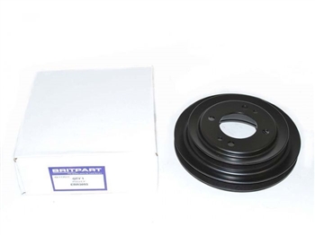 ERR3093 - Crankshaft Pulley for Land Rover Defender - Fits 2.5 NA, TD and 200TDI - With Power Steering and Air Con