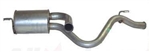 ESR2382 - Rear Silencer for 300TDI Fits Defender 90 from MA939976 to TA999222 Chassis Number