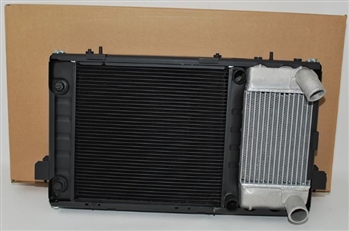 ESR3689 - RADIATOR AND INTERCOOLER ASSEMBLY FOR 300TDI - FITS FROM MA081992 CHASSIS NUMBER FOR DISCOVERY 1