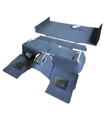 EXT021-2 - 90 Fits Defender LT77 Full Premium Carpet Set. - By Exmoor Trim