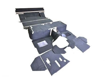 EXT021-7 - 110 Fits Defender Crew Cab R380 Full Premium Carpet Set. - By Exmoor Trim