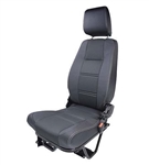 EXT053-RH - Premium Lock and Fold Load Space Seat for Land Rover Defender - Right Hand - Comes in Multiple Trim Options