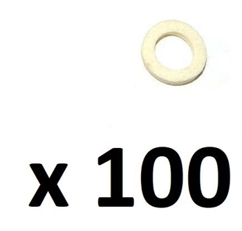 FRC2464 - Quantity X 100 Felt Washer for Pinion Flange - Fits Land Rover Series, Defender, Range Rover Classic and Discovery 1