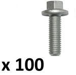 FS108257L.G - Quantity x 100 Flange Screw M8 x 25mm - For Clutch Slave Cylinder on Series 3 and Fits Defender