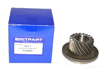 FTC5043.R - 5TH Gear for R380 Gearbox - With 19 Teeth - For Defender, Discovery 1 & 2 and Range Rover P38