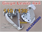 GL1065 - Gwyn Lewis Rear Spring Hooked Re-Locators - Comes as a Pair - For Defender 110