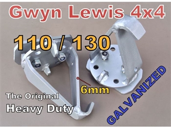 GL1065 - Gwyn Lewis Rear Spring Hooked Re-Locators - Comes as a Pair - For Defender 110