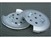 GL1070 - Gwyn Lewis Round Style Rear Spring Retainers - Comes as a Pair - For Defender 90, Discovery 1 and Range Rover Classic