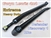GL1073 - Gwyn Lewis Rear Heavy Duty, Cranked Radius Arms - Comes as a Pair in Black - For Defender, Discovery 1 and Range Rover Classic