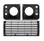 GRILLKIT - Def 90 110 Front Grill Light/Surround Set 98-16 (S)