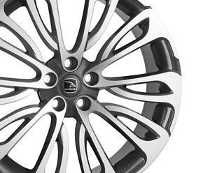 HALCYON-GP - Hawke Halcyon Alloy Wheel in Gunmetal Polished Finish - For Range Rover Sport, Vogue or Discovery