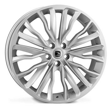 HARRIER-SIL - Hawke Harrier Alloy Wheel in Grey in Silver - For Range Rover Sport, Vogue or Discovery