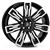 HERMES-BKF - Hawke Hermes Alloy Wheel in Java Black with Polished Face