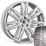 HERMES-SIL-TYRE - HERMES-SIL-TYRE - Wheel and Tyre - Hakwe Hermes Alloy Wheel in Silver