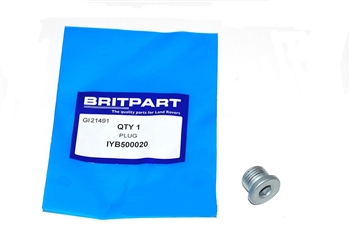 IYB500020 - Transfer Box Drain Plug - For Range Rover L322 (2002-2012), Range Rover Sport 2006-2013 and Discovery 3 & 4