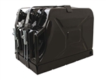 JCHO004 - Double Jerry Can Holder by Front Runner - Roof Rack Mounted Jerry Can Holder