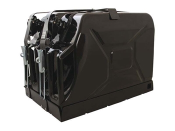 JCHO004 - Double Jerry Can Holder by Front Runner - Roof Rack Mounted Jerry Can Holder