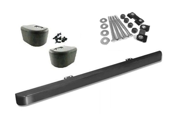 JWP1084 - Front Bumper and End Cap Kit for Land Rover Defender - Comes Complete with Two End Caps, Clips and Fixings