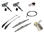 JWP1481 - OEM LHD Full Wiper Motor Kit Everything you need to Refurbish motor, wheel boxes, cable etc for Defender 1983-2001