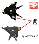 347586 346924 defender LHD RHD heater control clamp