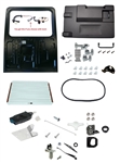 JWP5068 - 02-16 Td5/Tdci/Puma Complete Rear tailgate Door Kit (Standard Heated with Central Locking)