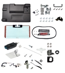 JWP5077 - No Door 02-16 Td5/Tdci/Puma Complete Rear Tailgate Door Build Up Kit (Heated High Brake Level with Central Locking)
