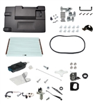 JWP5078 - No Door 02-16 Td5/Tdci/Puma Complete Rear Tailgate Door Build up Kit (Standard Heated with Central Locking)