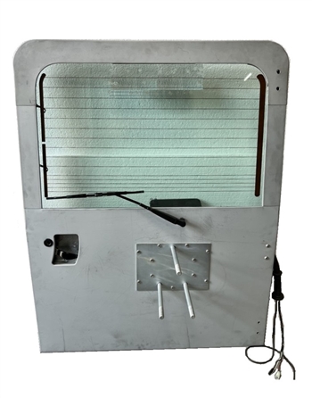 JWP5081 - Fully Built Up Galvanised Rear Door Heated Glazed To Spec (Galv Steel Skin)  83-02 (2-4 Week Lead Time)