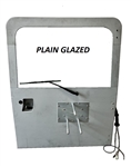 JWP5083 - Fully Built Up Galvanised Rear Door Plain Glazed To Spec (Galv Steel Skin)  83-02 (2-4 Week Lead Time)