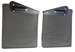 JWP5332 - Genuine Land Rover Pair Rear Mudflaps with Brackets for 83-98 Defender 90