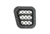 KBX4111L - KBX Hi-Force Sport Side Grille - For Land Rover Defender - Satin Black With Black Mesh (Left Hand Only)