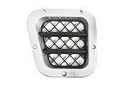 KBX4231L - KBX Hi-Force Sport Side Grille - For Land Rover Defender - Zambezi Silver With Gloss Black Mesh (Left Hand Only)
