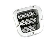 KBX4231R - KBX Hi-Force Sport Side Grille - For Land Rover Defender - Zambezi Silver With Gloss Black Mesh (Right Hand Only)