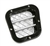 KBX4321R - KBX Hi-Force Sport Side Grille - For Land Rover Defender - Gloss Black With Silver Mesh (Right Hand Only)