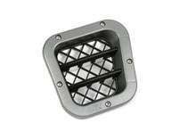 KBX4411R - KBX Hi-Force Sport Side Grille - For Land Rover Defender - Brunel Grey With Black Mesh (Right Hand Only)