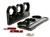KBX9301 - KBX Multi Fit Lamp Guards for Defender NAS Lights - Comes as a Pair for Six NAS 95mm Lamps - Gloss Black