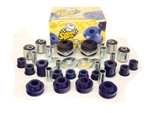 KIT0043CDJK - Super Pro Polyurethane Vehicle Kit for Defender - Castor Corrected for Vehicles with Lift - Fits from 2002-2009 - Panhard, Front and Rear Radius Arms and a Frame Bushes