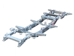 KVD500730 - Full Galvanised Defender Chassis - For Defender 110 from 1998 - Produced By Marsland Chassis