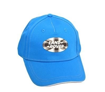 LACH015BLA - Baseball Cap - Comes in Blue with Union Jack Oval Logo For Land Rover