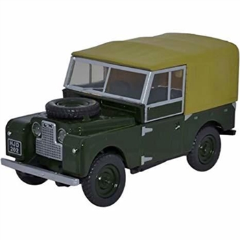 LAN188009 - Die-Cast For Land Rover Series 1 - 80in Bronze with Canvas Back - Scale 1:76