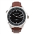 LEWM312BKA - Men's Classic Black Watch - With Leather Strap For Land Rover