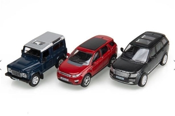 LFDC378MXZ - 70th Anniversary Model 1:76 Models - Three Vehicle Set For Land Rover