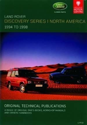 LHP33 - TECHNICAL PUBLICATION ON CD - FOR DISCOVERY SERIES 1 - NORTH AMERICAN (1994-1998)