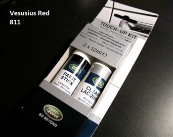 LR005777.LRC - Vesusius Red Paint Touch up Pen - Genuine Fits Land Rover - LRC 811